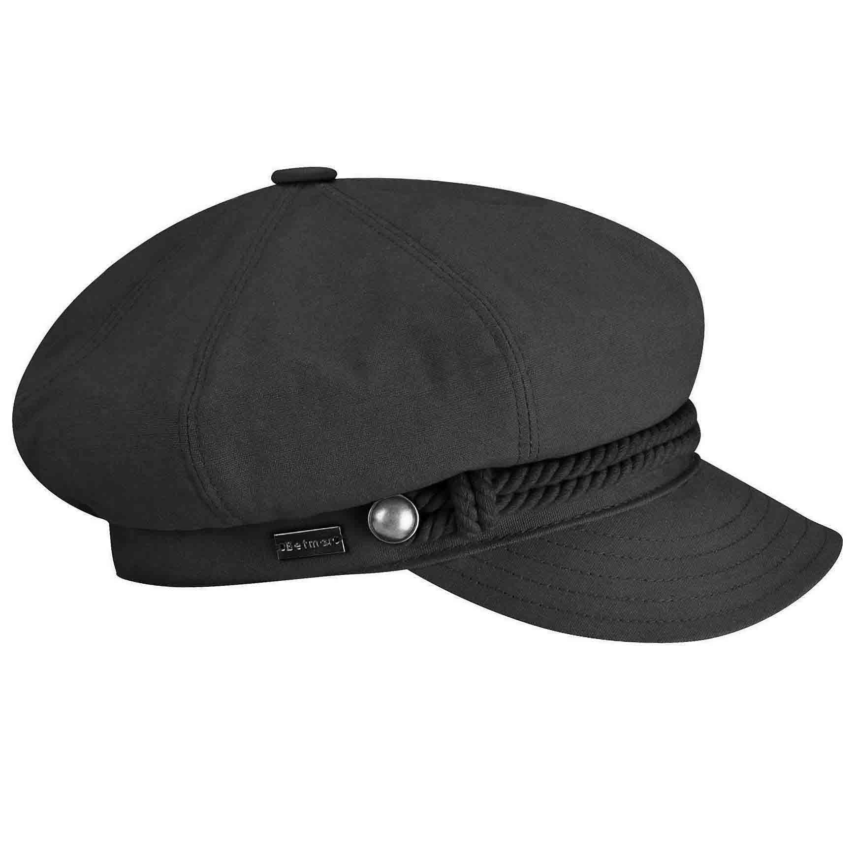 India Vague Classic כובע קסקט לנשים דייגים בטמר בצבע שחור1 - כובעלה כובעי מותג לגברים ונשים